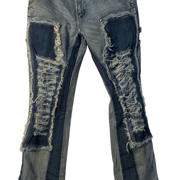 Si Tu Veux Flared Mens Jeans Size 32 - Picture 1 of 8